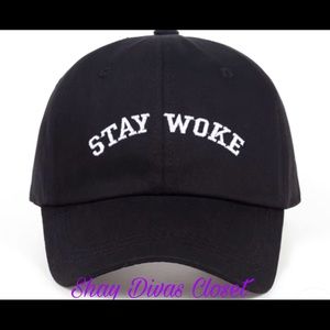 Stay woke dads hat